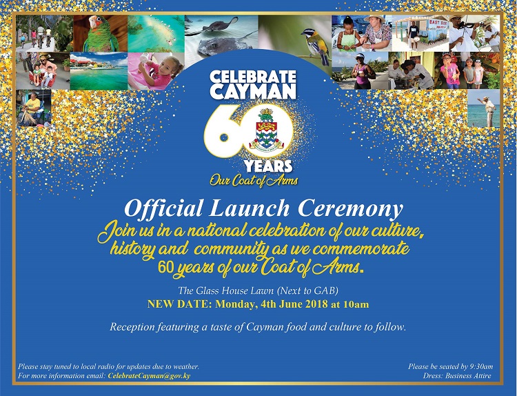 Celebrate Cayman Official Launch Ceremony Invitation