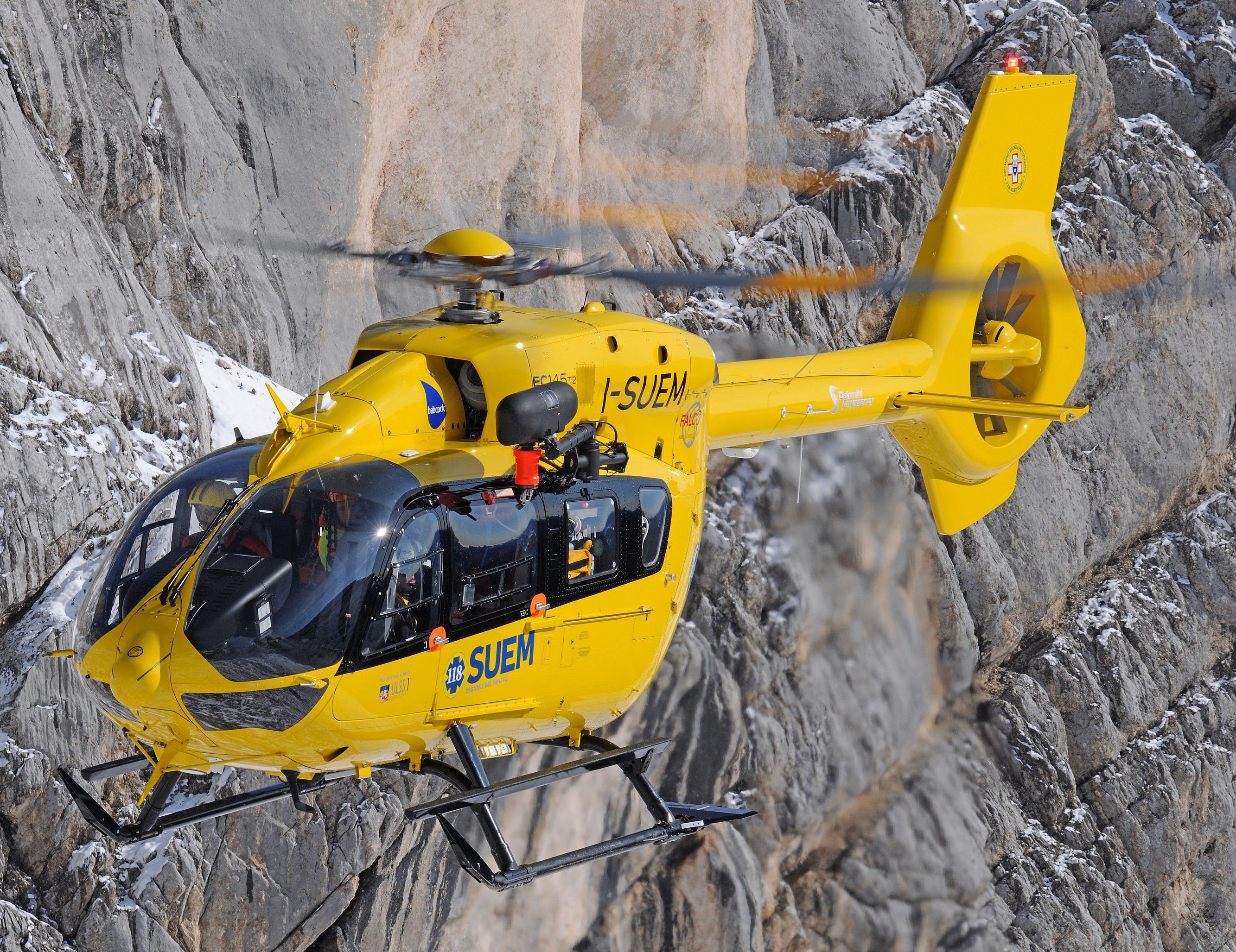 The new H145 aircraft