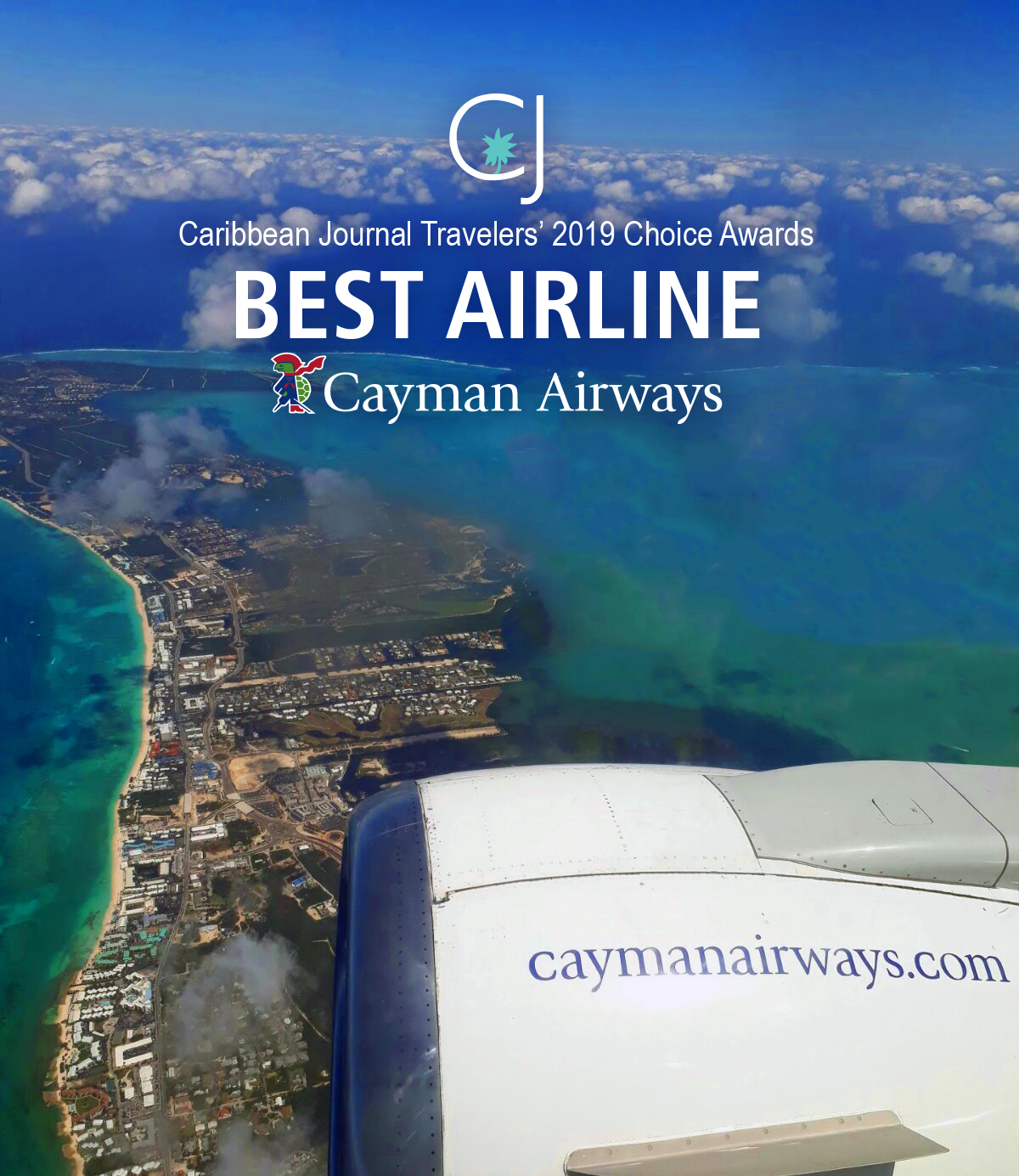 Cayman Airways named Best Airline 2019 by Caribbean Journal