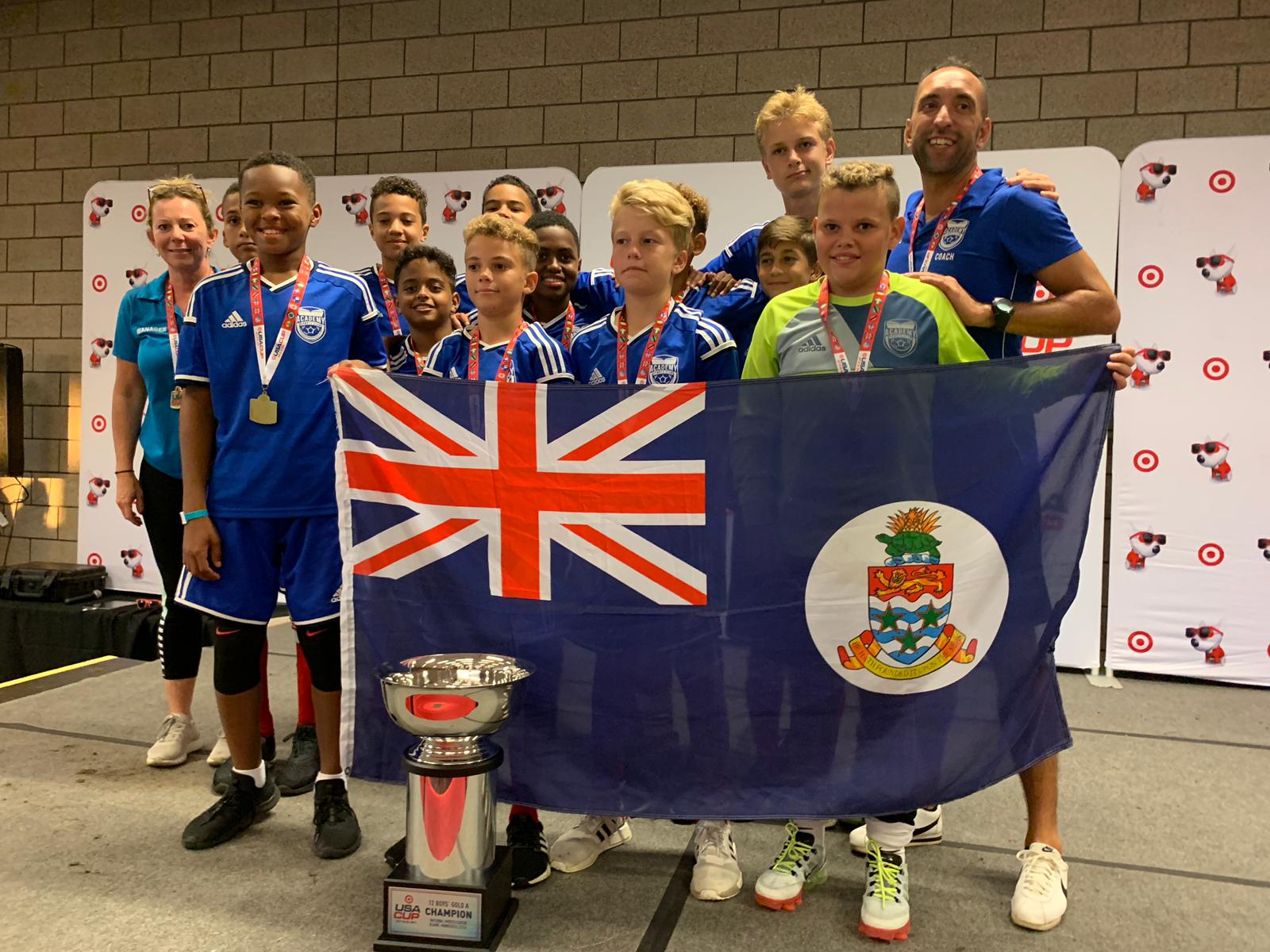 Academy U12 Boys win the Gold ‘A’ bracket Championship