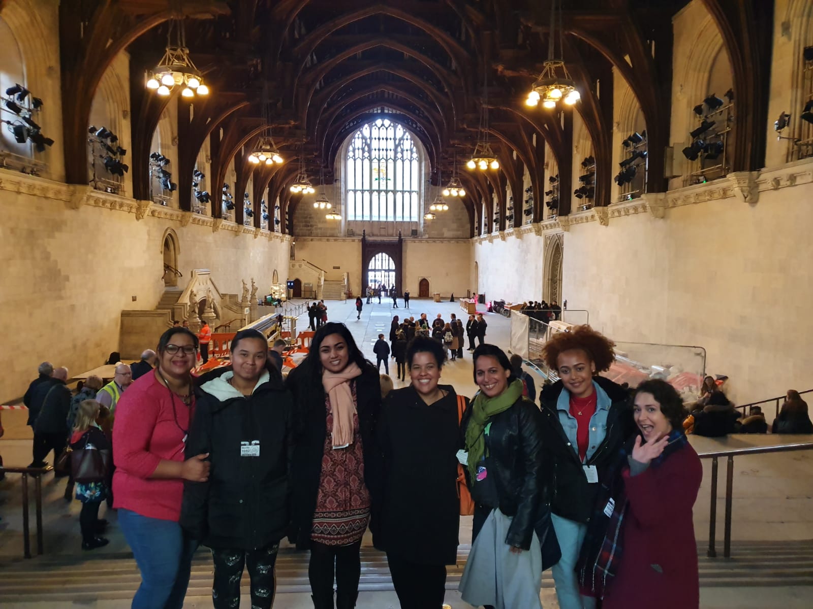 3) GirlForce Group at Palace of Westminster
