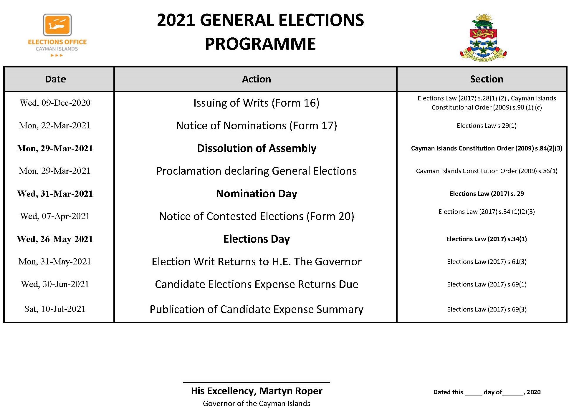 2021 General Election Programme -Final May 2020